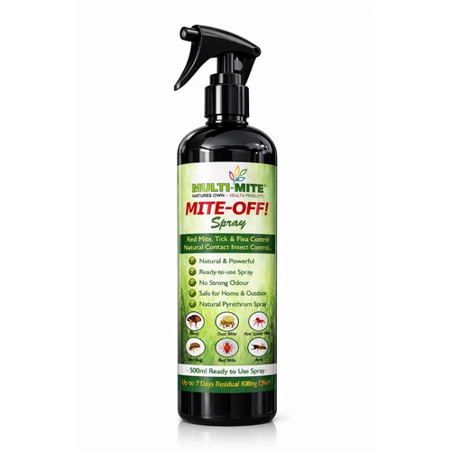 Flea spray all mites killer - flea,