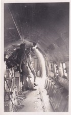 Original Photograph WW2 Inside a Douglas C-47 Dakota USAF undated circa 1943