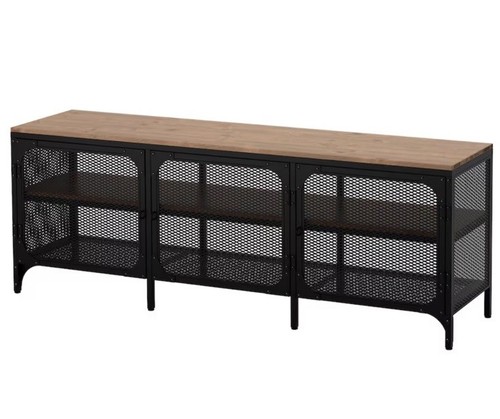 Ikea black stand tv bench - ikea, /
