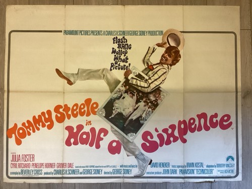 Half sixpence quad poster - poster,