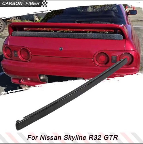 Carbon fiber rear spoiler for - fiber,