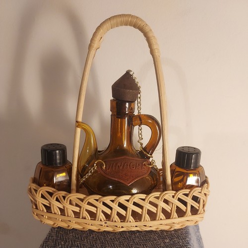 Vintage spanish amber glass - vintage,