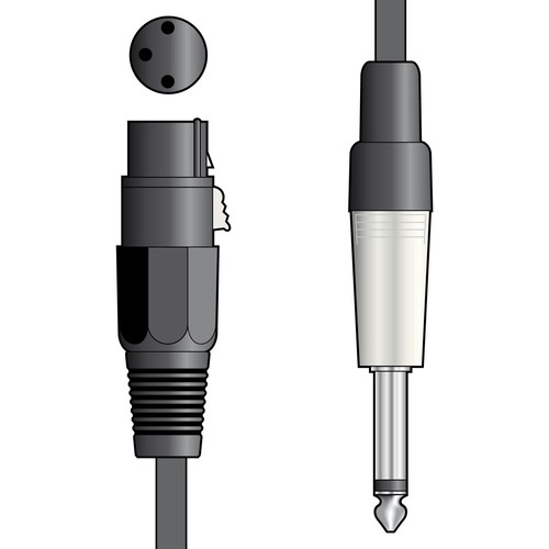 Female xlr 3mm jack - female,
