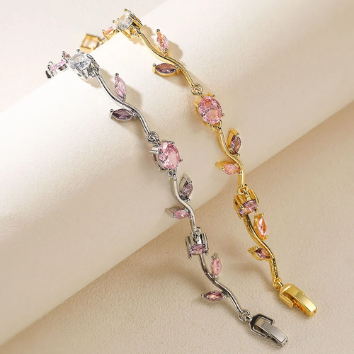 Multicolor tulip bracelet - multicolor,