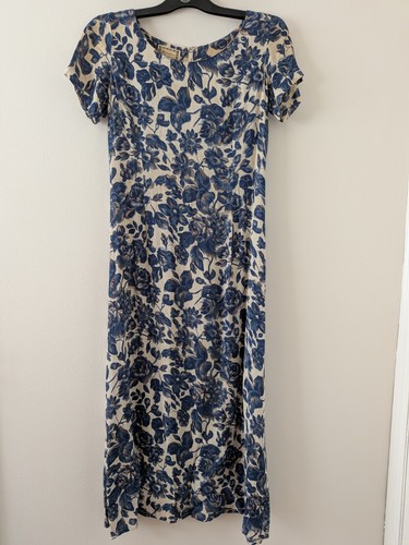 Vintage monsoon cream blue - cream,