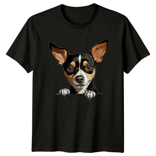 Rat terrier dog peek - terrier, peek-a-boo
