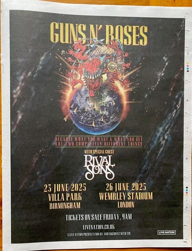 Guns roses live - n,