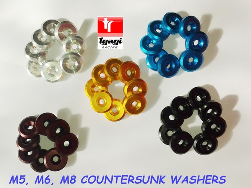 M6x22x4 countersunk aluminium - countersunk,