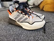 Adidas ZX 2K Boost Pure Men's Shoes Cloud White-Grey Three-Orange H06568