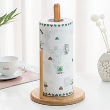 Wooden Paper Towel Holder