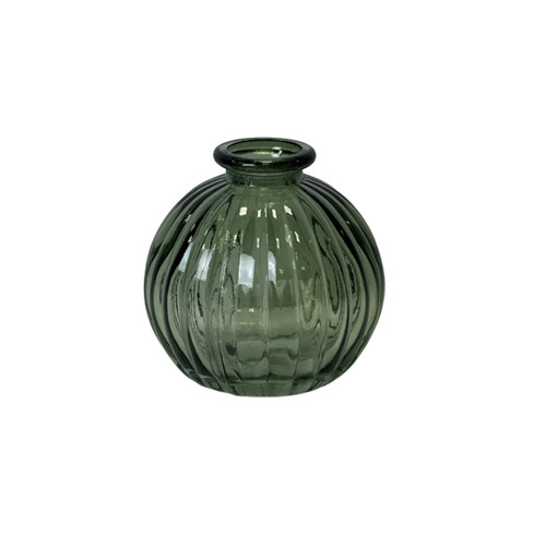 Satchville glass round bottle - round,