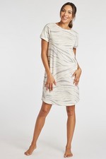 Bon Marche Ivory Animal Print