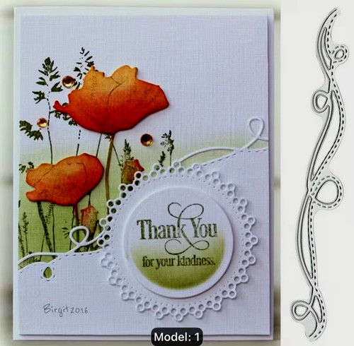 Lace border metal cutting die - lace,