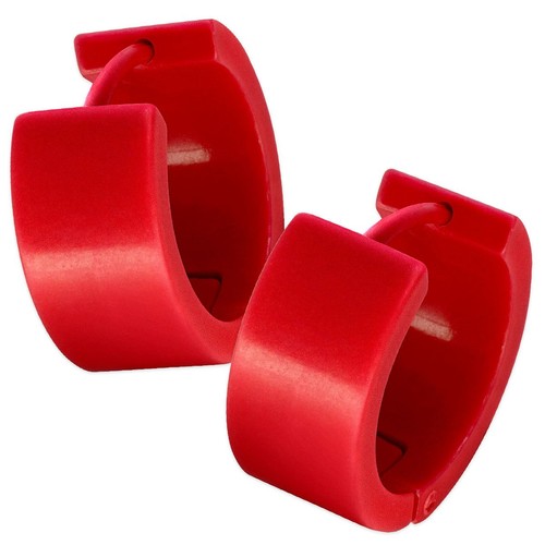 Pair creole earrings plastic - pair,