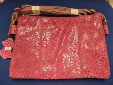 BNWOT Leather Ladies Pink  Shoulder Handbag