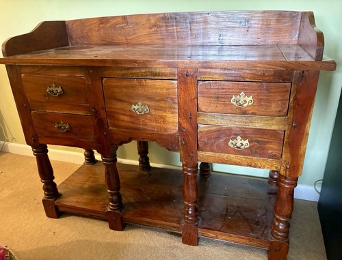 Indian rosewood sideboard - indian,