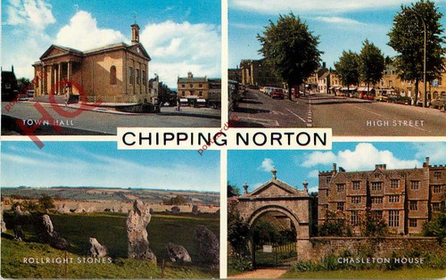 Picture postcard chipping - picture,