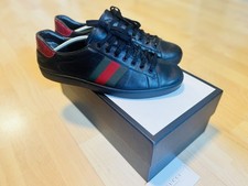 Gucci Ace Black Leather