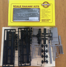 OO gauge Ratio No.562 GWR bogie bolster with steel load plastic wagon kit