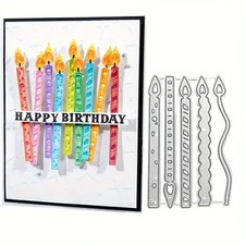 Candles Metal Cutting Die Set