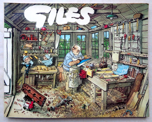 Giles cartoon annual - giles,