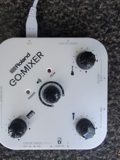 Roland GO:MIXER Audio Interface for Smart Phone White USED GREAT CONDITION