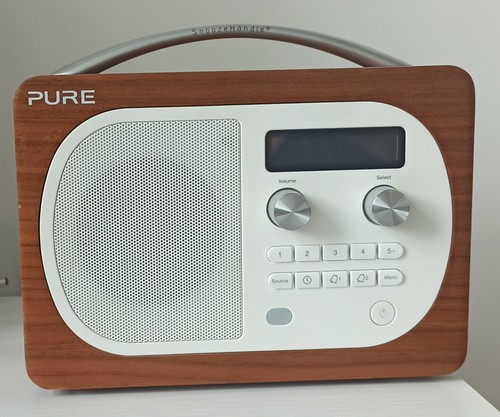 Pure evoke dab radio - evoke, wooden