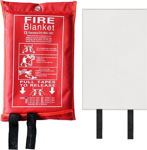 Quick release fire blanket - quick,