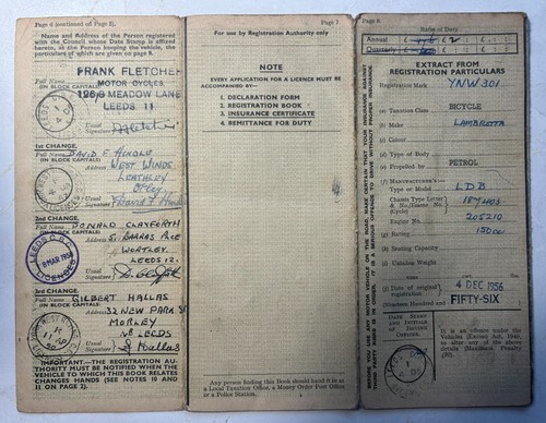Original log book - r.f.60,