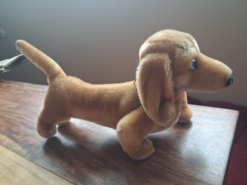 Steiff dashund sausage dog - sausage,