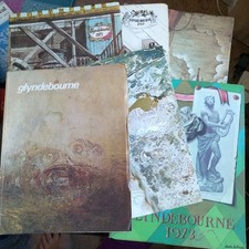 6 x Glyndebourne Vintage Programmes 1960's 70's & 80's Great Condition