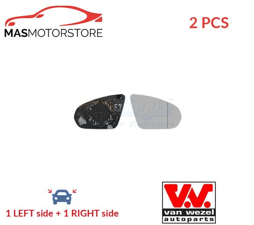 Rear view mirror glass pair - view,