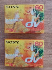 2x Sony Premium Mini DV