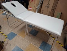 Hive White Folding Portable Massage/Beauty Therapy Table & Carry Case - CS P36