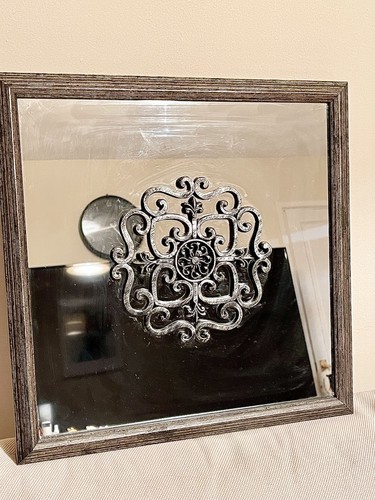Silver vintage wall mounted - silver,