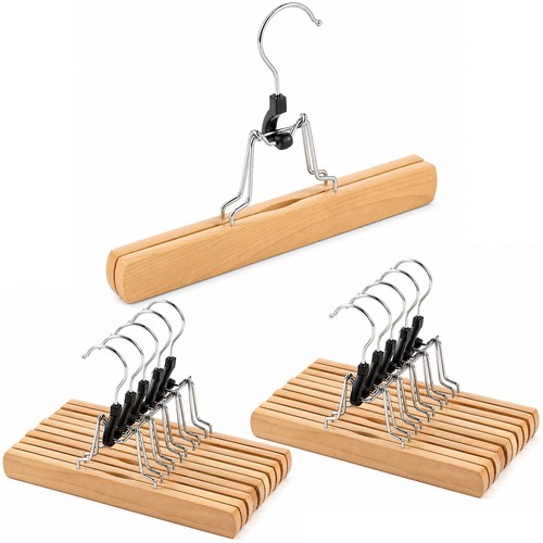 Wooden kilt hanger - kilt, felt