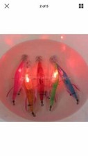 sea fishing squid lures x100 squid lures Joblot new packaged spairs or repair