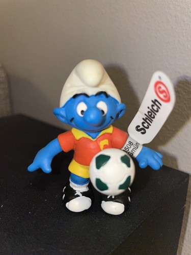 Schleich smurfs football - schleich,