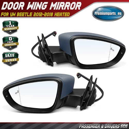 Pair electric door wing mirror - electric,