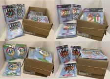 100 Foil Balloons Wholesale Job Lot - Ages Numbers Big Birthdays 18 21 40 50 60