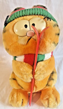 Vintage Garfield Cat Soft Plush Toys & Ski's Ginger Tabby Tom Cartoon Character