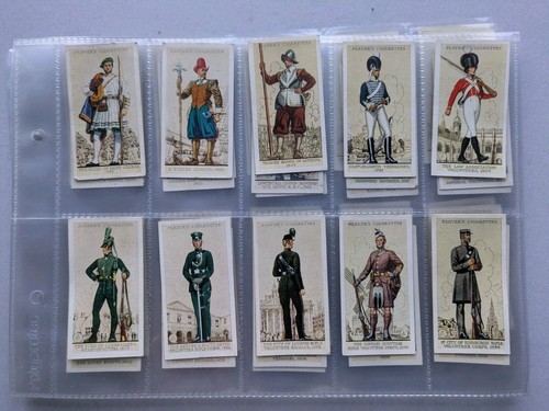 Cigarette cards players - cigarette,
