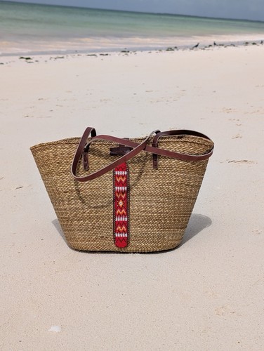 Handmade bag straw boho - handmade,