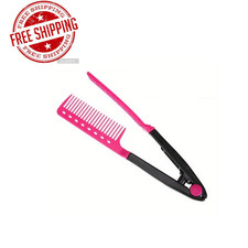 Hair Straightener Hair Dress Styling V Shape Comb DIY Salon Hairdressing UK