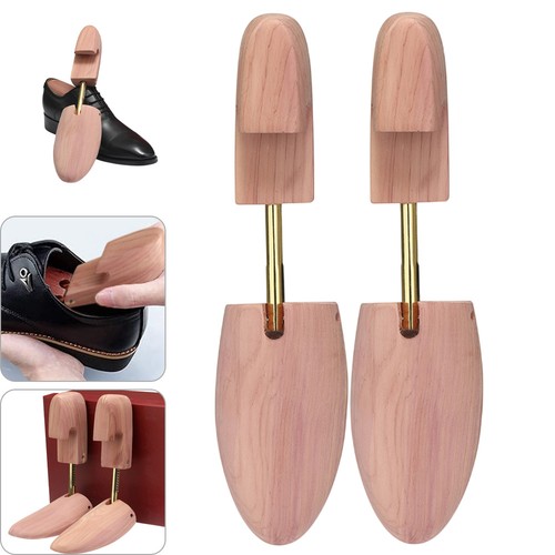 Cedar wood shoe tree - &, wooden
