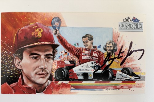 Ayrton senna signed - ayrton,