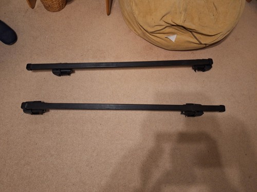 Used halford roof bars - used,