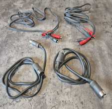 Vintage Stereo 8 Pin Din leads & phono to phono cables - Technics Hifi Audio