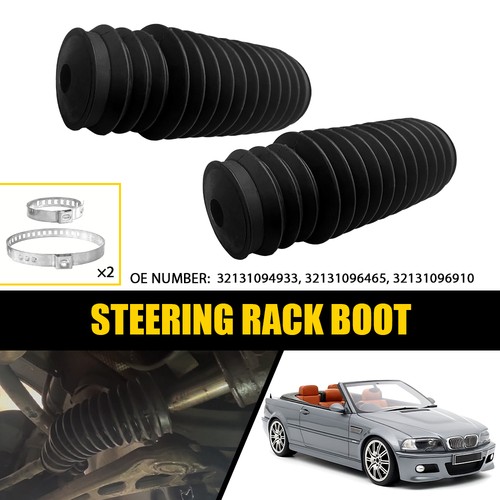 Steering rack boot - steering, pair
