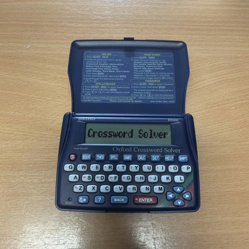 Seiko er3200 oxford crossword - oxford,